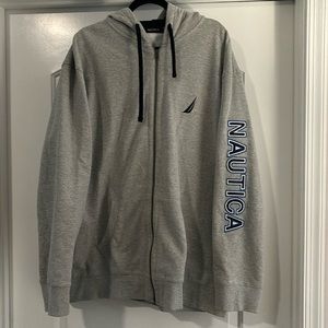 Men’s hooded zip up